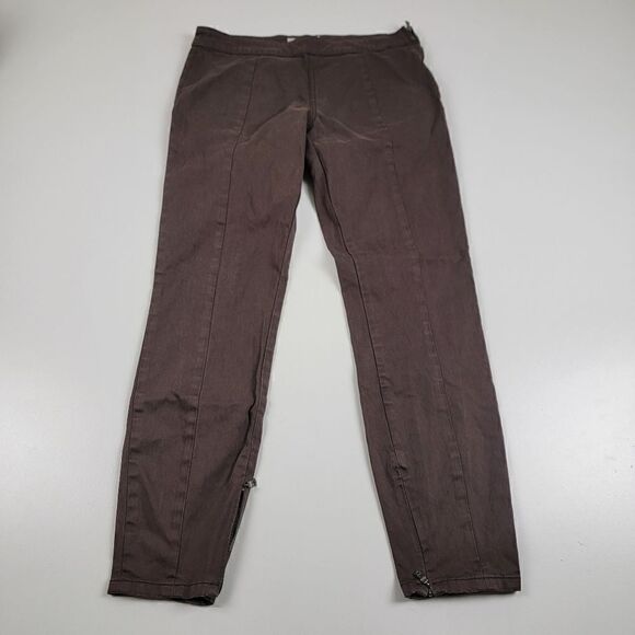 Tory Burch Brown Legging Pants Size 28 - Picture 1 of 13